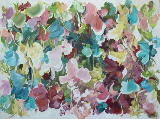 Beautiful Moments - Original Art Colourful Painting