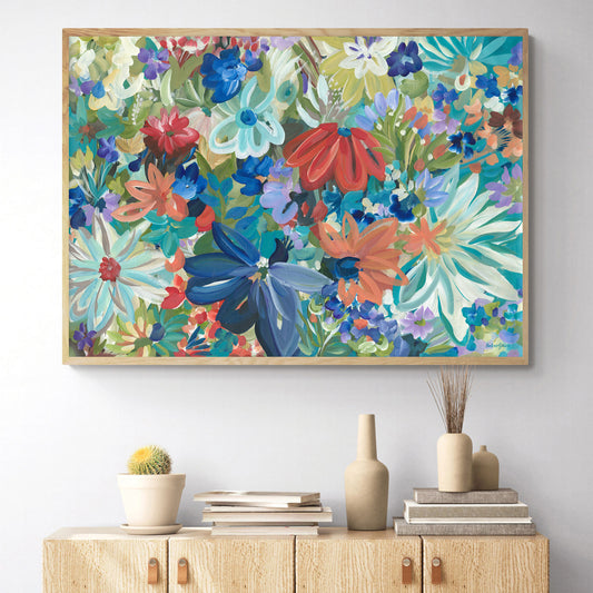 BLUE TROPICS - PRINT