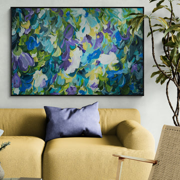 Blue Wildflower - Original Art
