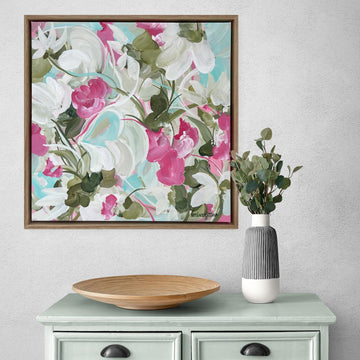 Botanical Radiance - Framed Small Original Art