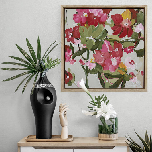 Bouquet For You - Framed Small Original Art