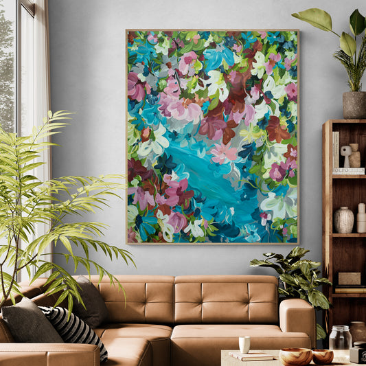 By The River - Original Art