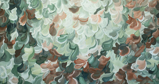 Natures Zen Original Wall Art - Large Abstract Painting