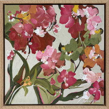 Pretty Little Thing - Framed Small Original Art