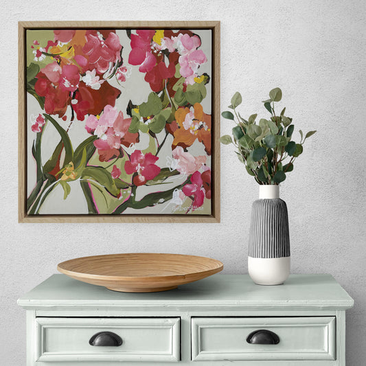 Pretty Little Thing - Framed Small Original Art