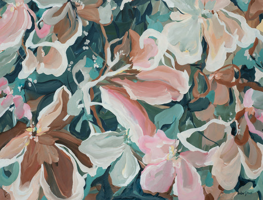 Sage Blooms - Original Art