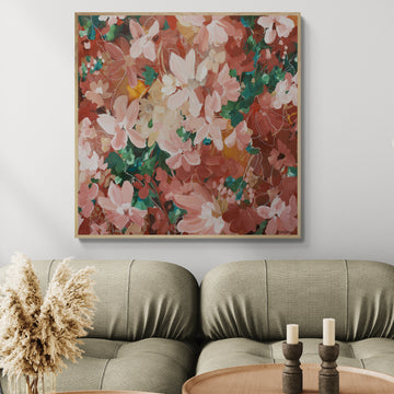 Sunset Flowers - Original Art