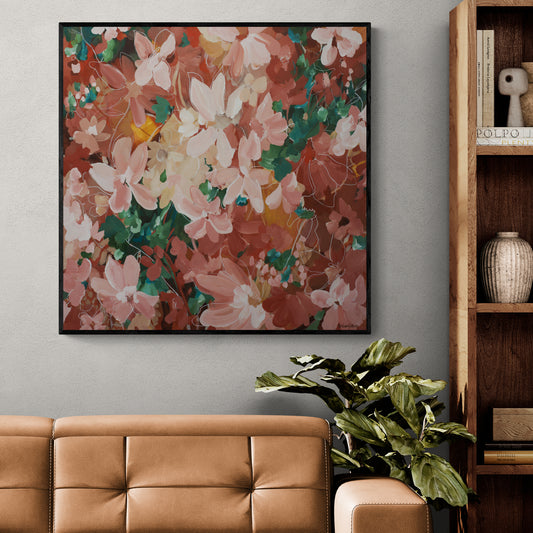 Sunset Flowers - Original Art