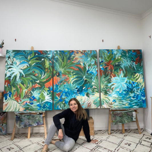 Wild And Free - Triptych Original Art