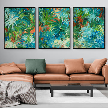 Wild And Free - Triptych Original Art