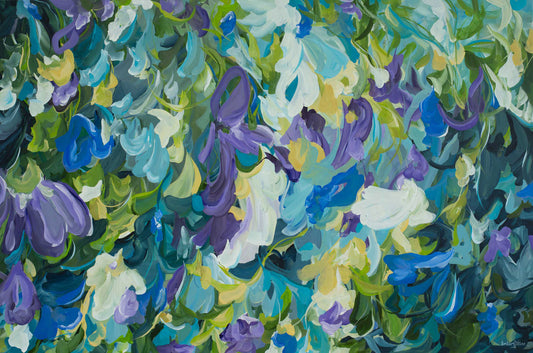 Blue Wildflower - Original Art