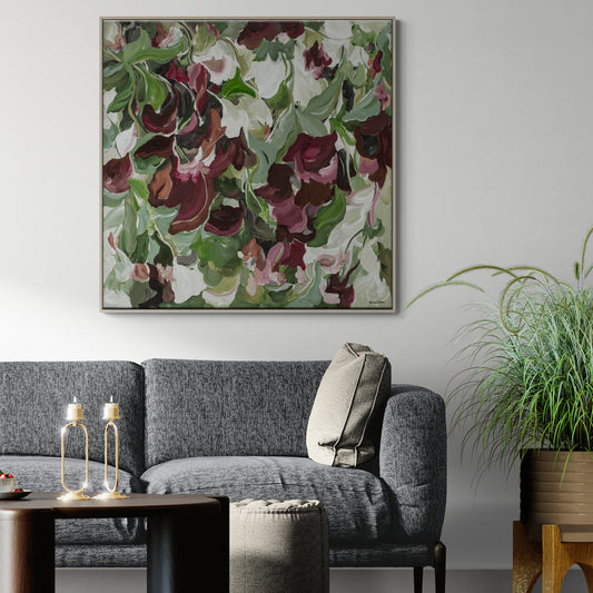 Botanical Rhythm - Framed Original Art