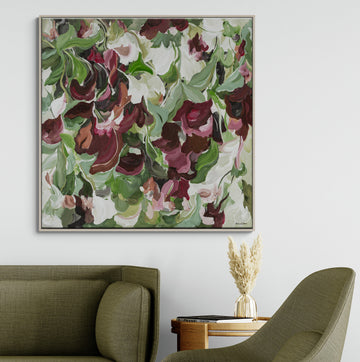 Botanical Rhythm - Framed Original Art