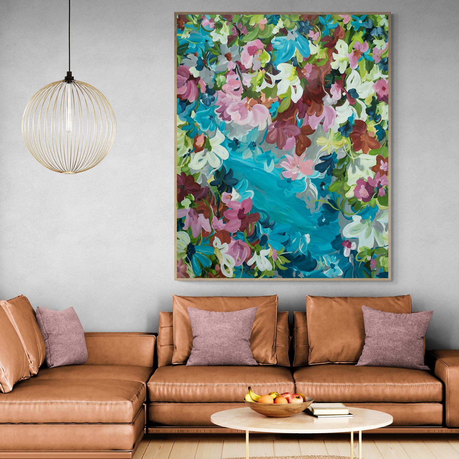 By The River - Original Art