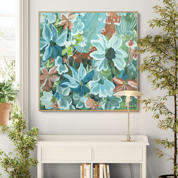 Cherished Flowers - Framed Original Art