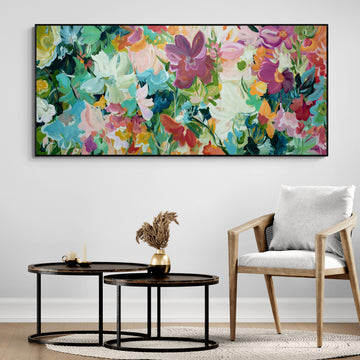 Colourful Wildflowers - Original Art