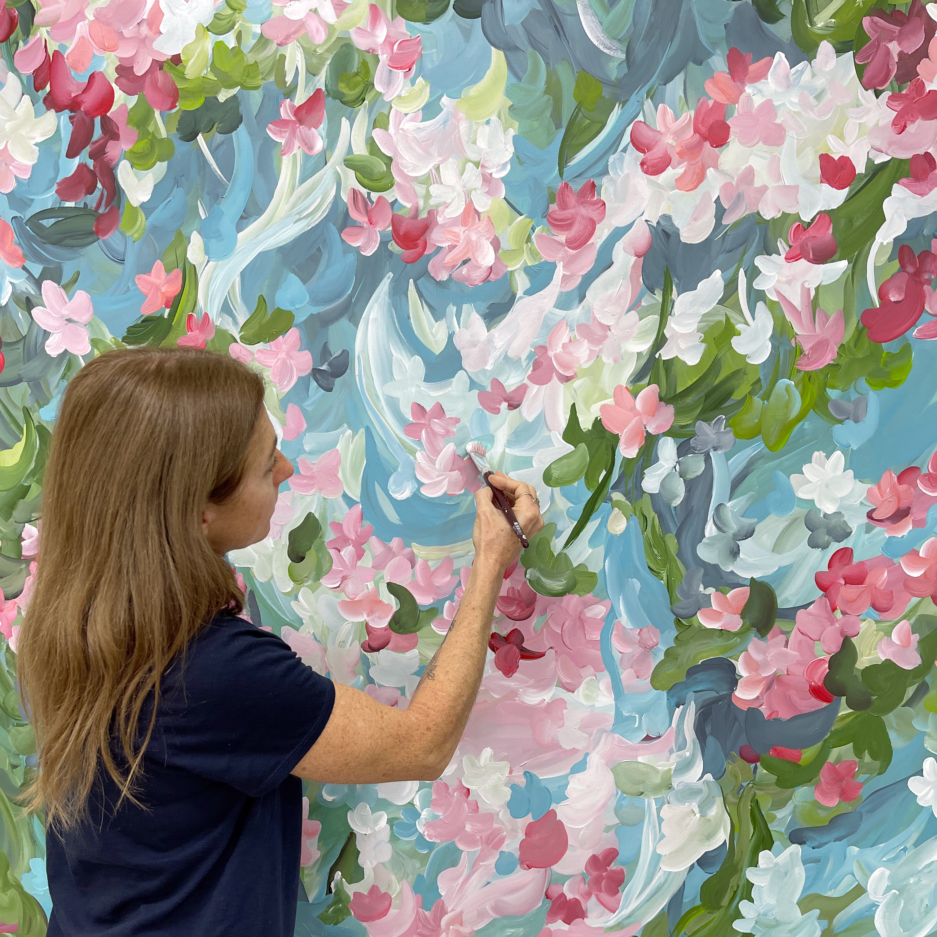 Abstract Floral Wall Art | Canvas Art Prints & Original Paintings
