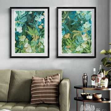 Poster Print Set of 2 - Hidden Tropics, Discover Paradise