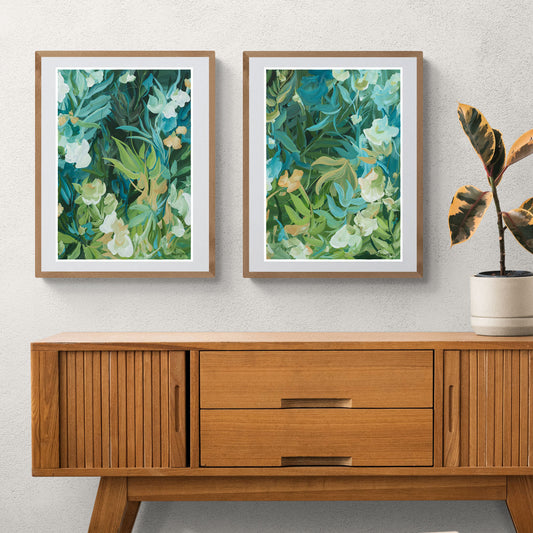 Poster Print Set of 2 - Hidden Tropics, Discover Paradise