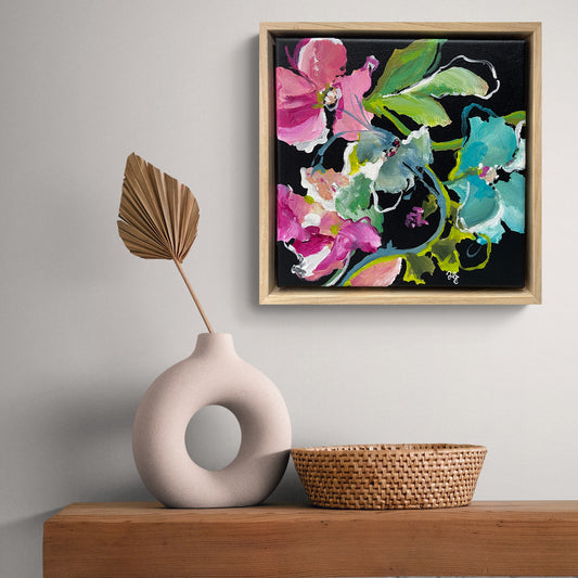 Flower Dance - Framed Original Art