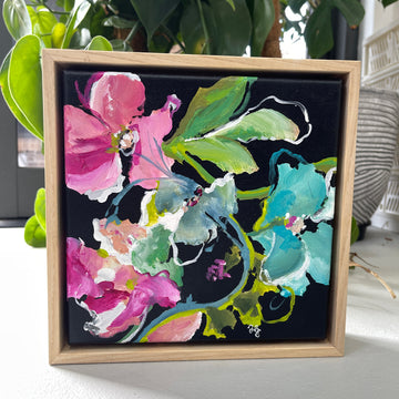 Flower Dance - Framed Original Art