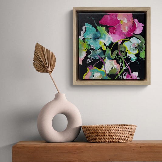 Fresh Flowers - Framed Original Art