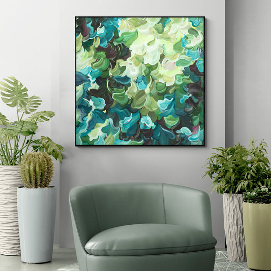 Green Paradise - Original Art