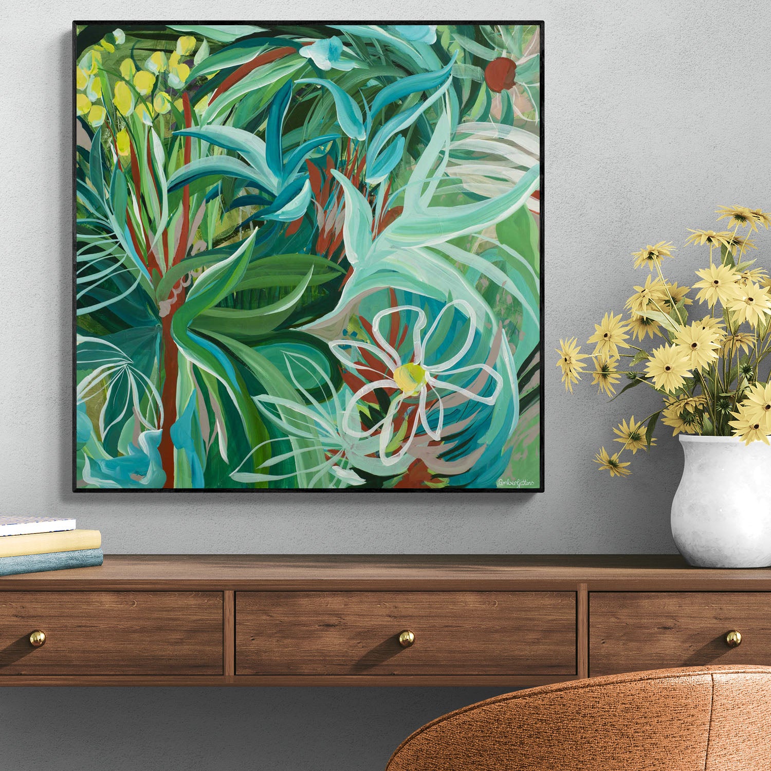 Jungle Within - Tropical Original Art