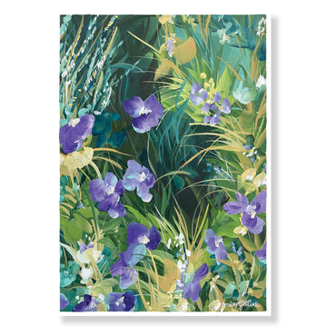 Lilac Tropics 2 - Poster Print