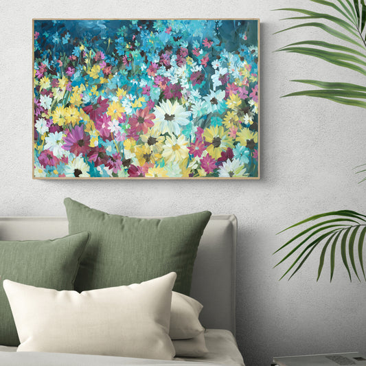 MIDNIGHT DAISIES - PRINT