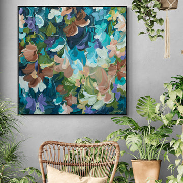 Plant Life - Original Art Colourful Painting