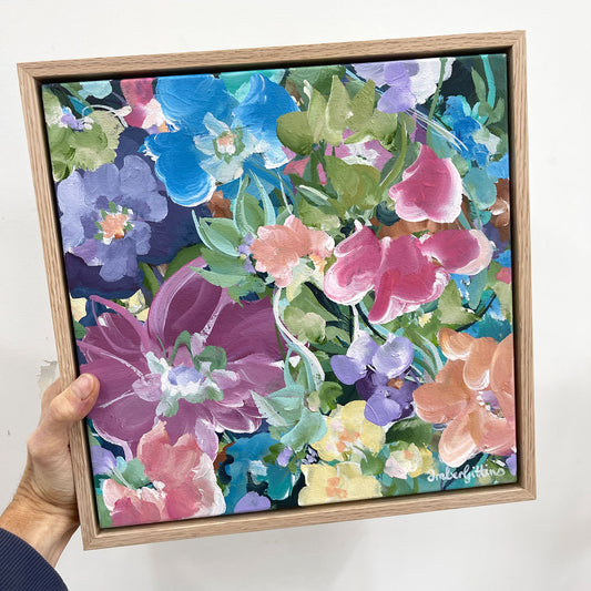 Rainbow Whispers - Framed Original Art