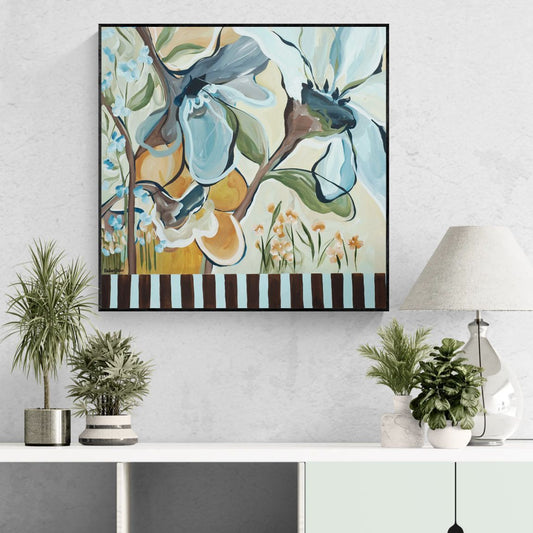 Sunlit Garden - Original Art